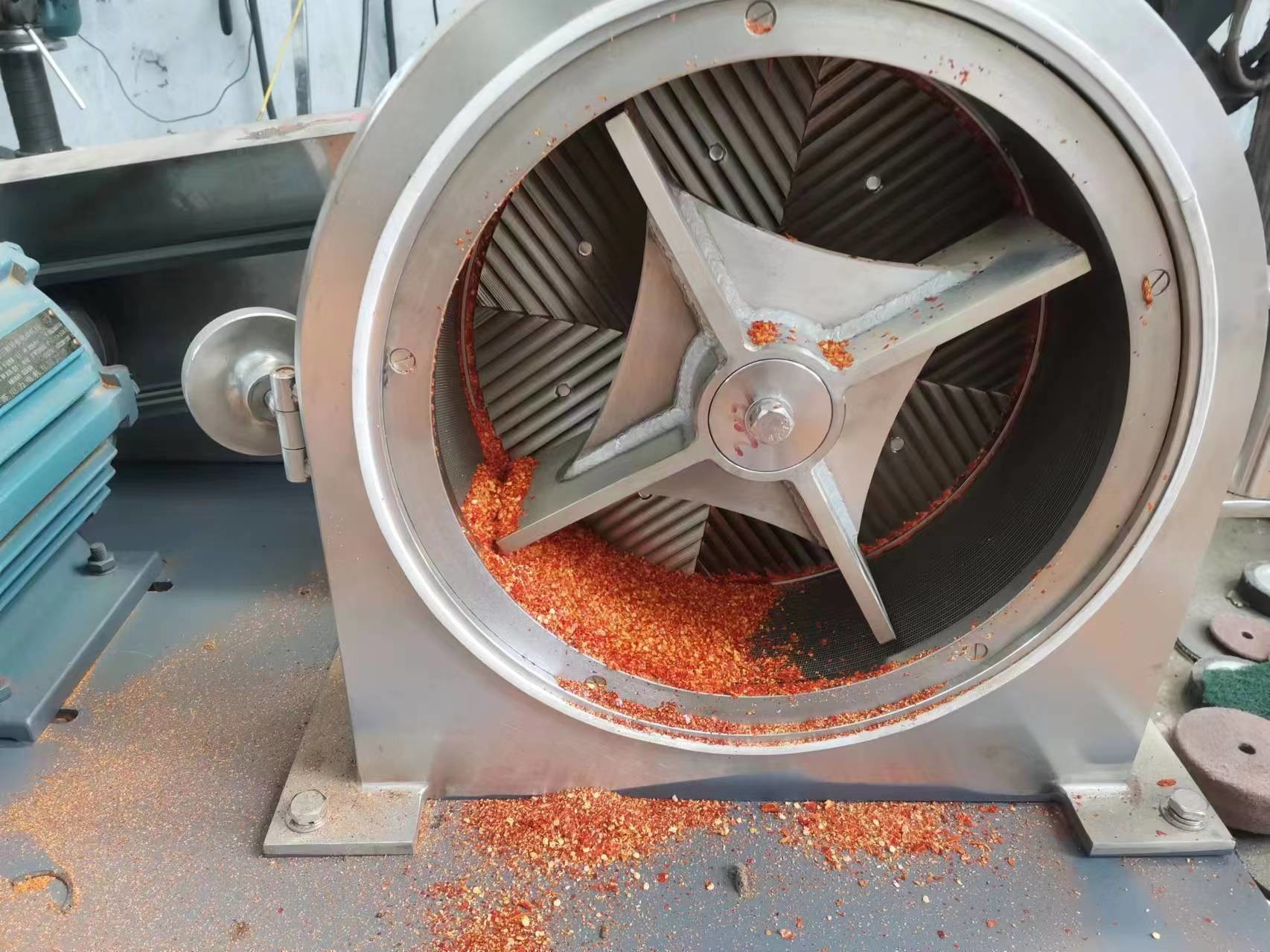 Industrial Mixing Machine IMM-001 with Integrated Video Outgoing Inspection