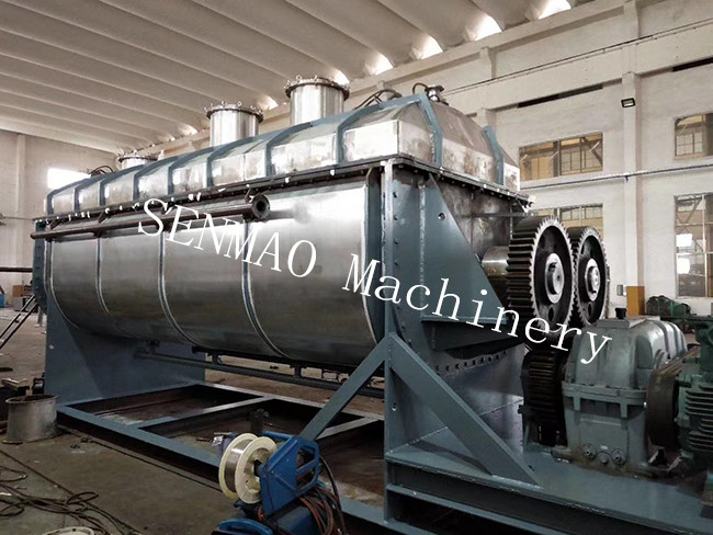 Feed Additive Vacuum Paddle Dryer Waste Residue Rotary Paddle Dryer